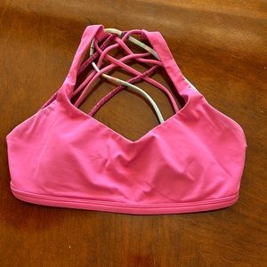 Lululemon, extra small, pink, sports bra
